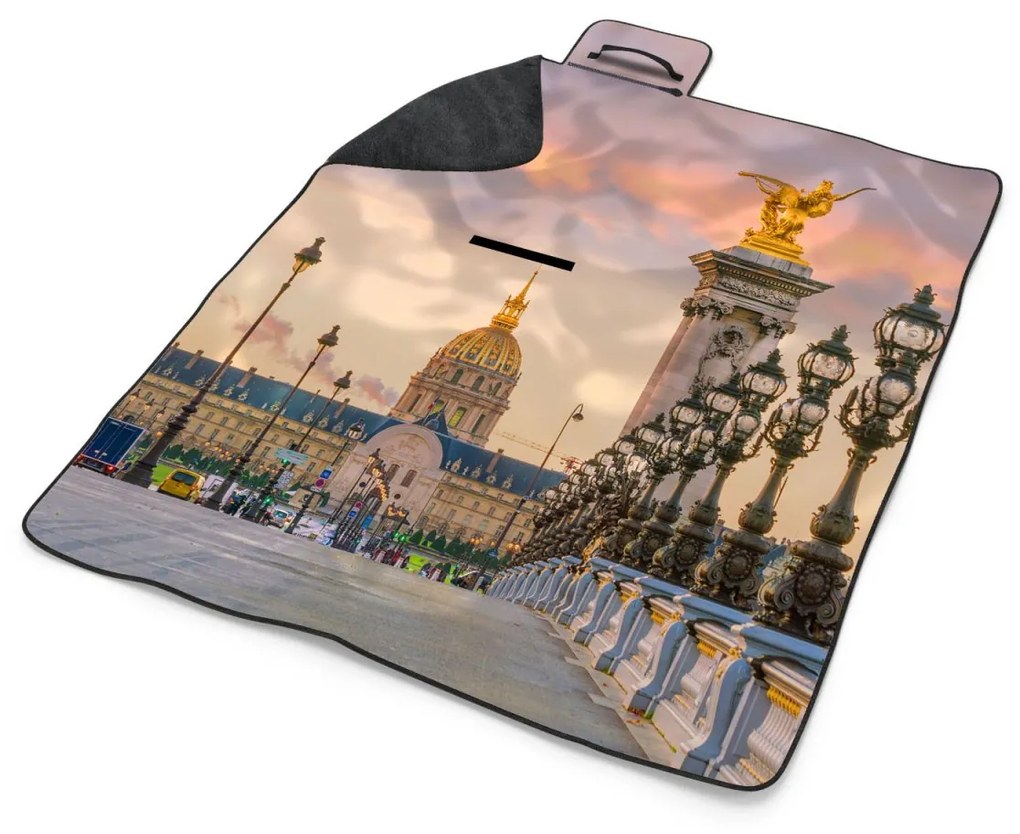 Sablio Plážová deka Paríž Elysejský palác: 200x140 cm