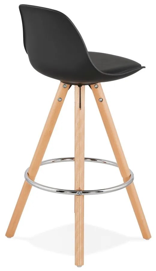 Čierna barová stolička Kokoon Anau, výška 64 cm