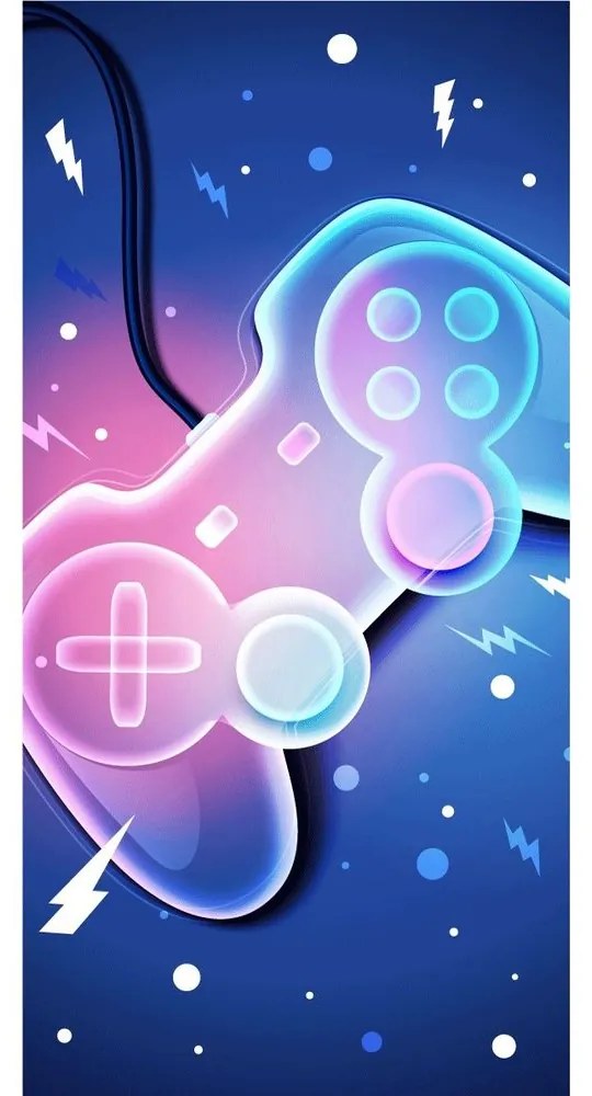 Jerry Fabrics Detská osuška s potlačou - Leví kráľ | 70 x 140 cm