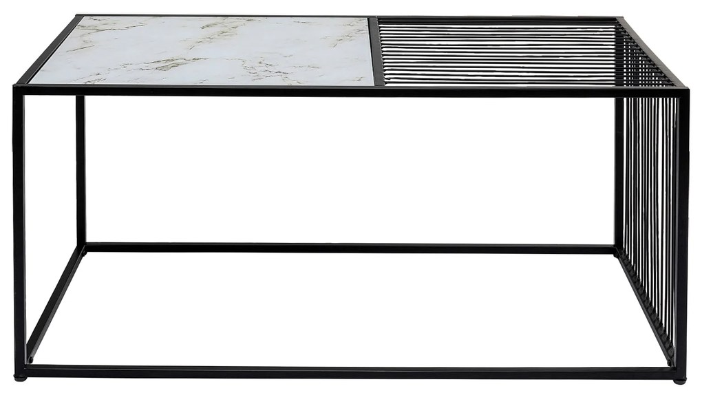 Twice konferenčný stolík čierny 100x50 cm
