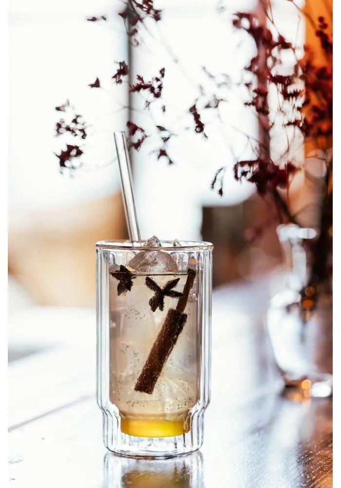 Súprava 2 dvojstenných pohárov Vialli Design, 300 ml