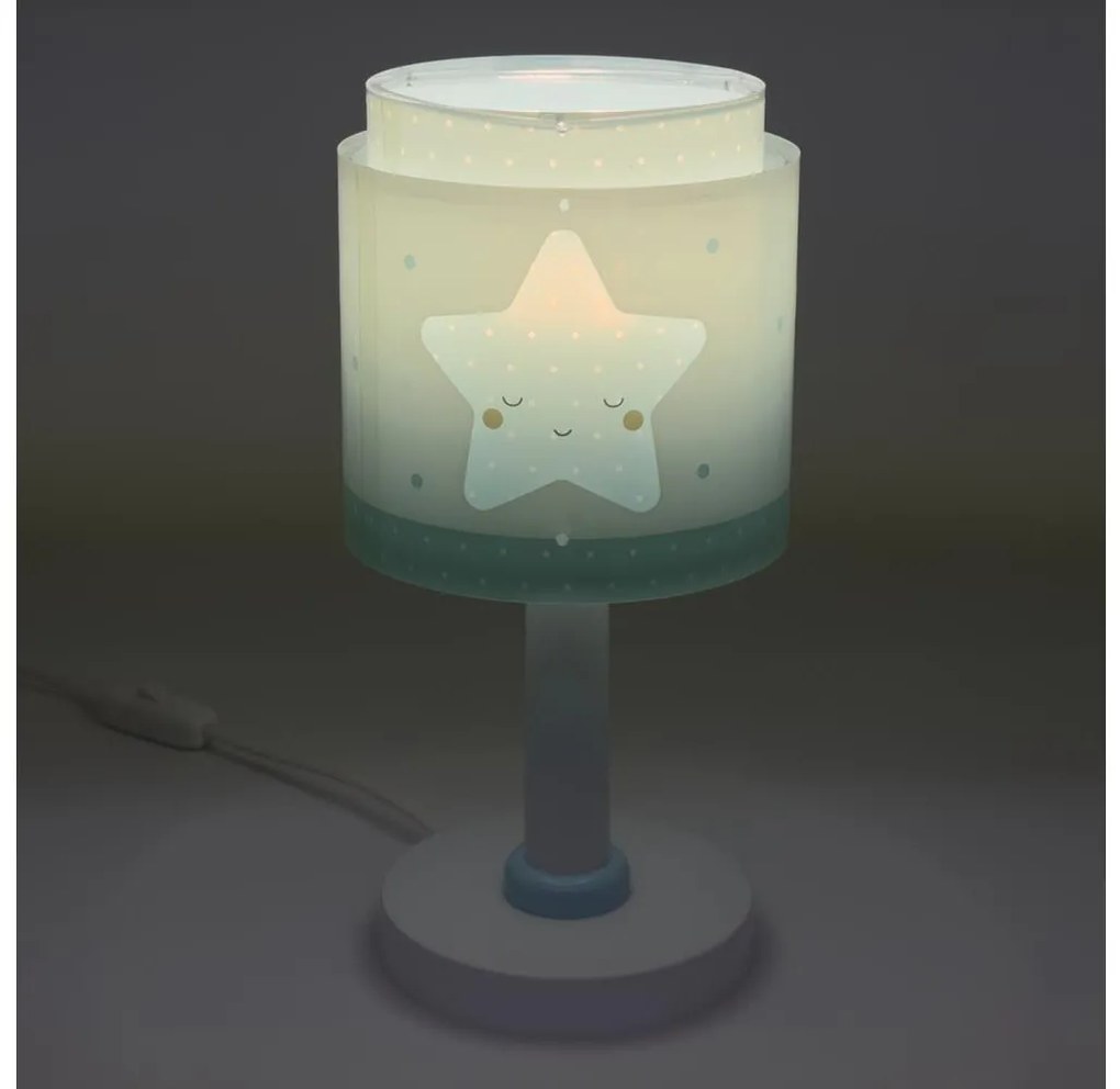 Dalber 76011T - Detská lampička BABY DREAMS 1xE14/8W/230V modrá