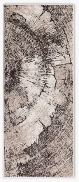 Koberec KMEŇ STROMU FENIKS béžovo-sivý 67x160 cm
