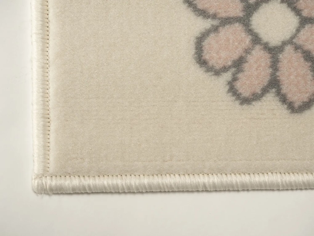 Alfa Carpets, Detský kusový koberec Žirafa, 120x170, béžová, detská izba