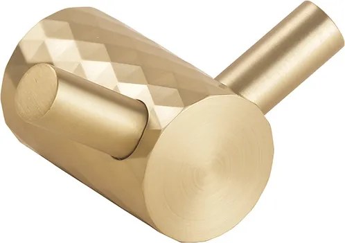 Bemeta Design ZYRA: Háčik dvojitý, zlatá svetlá mat - 174106030
