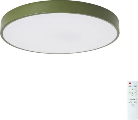 Brilagi - stmievateľné LED stropné svietidlo POOL LED/60W/230V 3000-6000K 50 cm zelené+DO