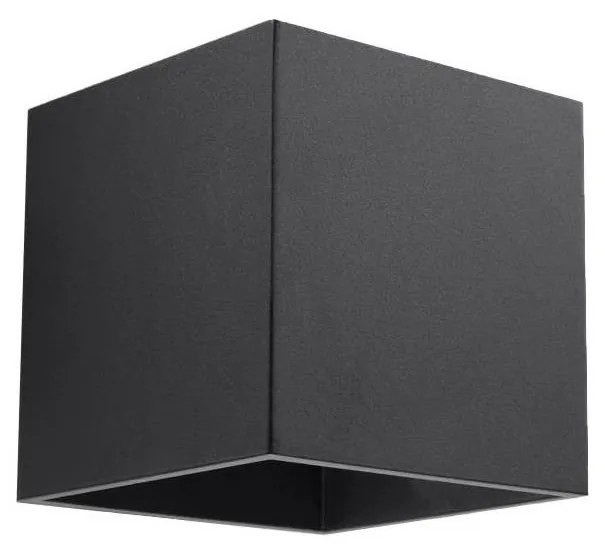 Sollux SL.0057 - Nástenné svietidlo QUAD 1 1xG9/8W/230V čierna