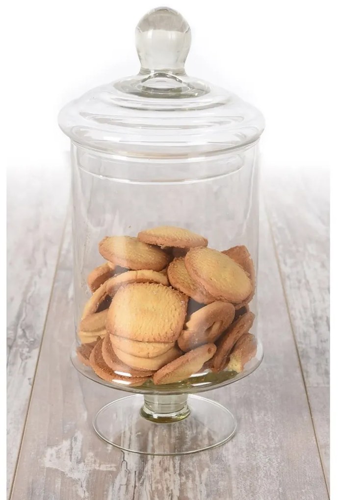 Sklenená nádoba na potraviny Poly, 26x14 cm