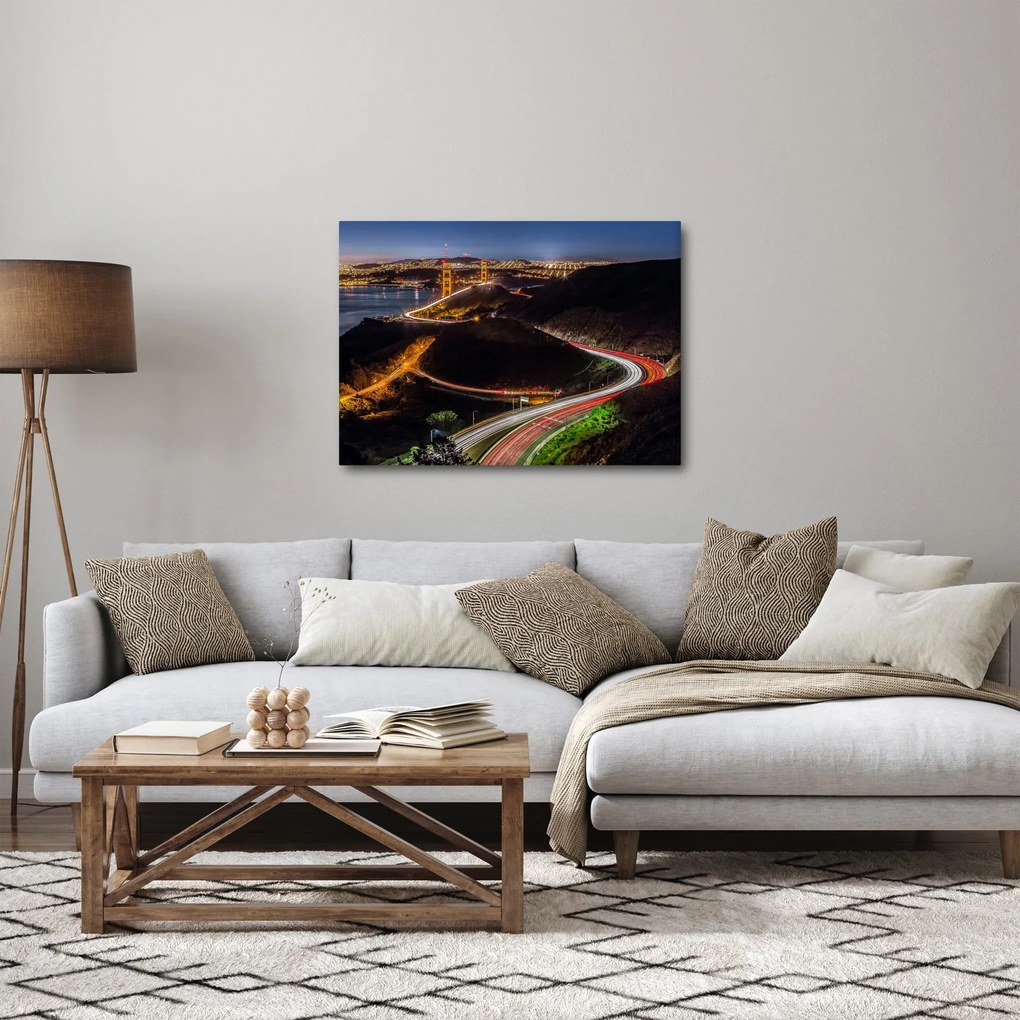 Obraz - Golden Gate Bridge (70x50 cm)