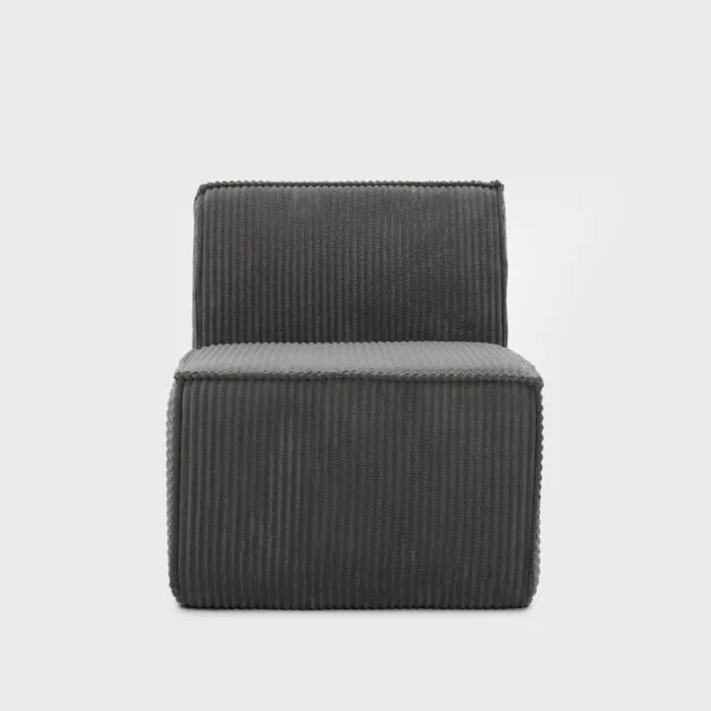 Kreslo LYKKE tmavosivé 746888