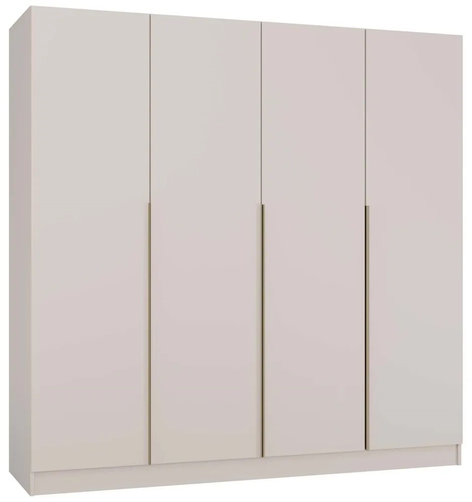 Šatníková skriňa SENSO 4D 200 cm kašmírová