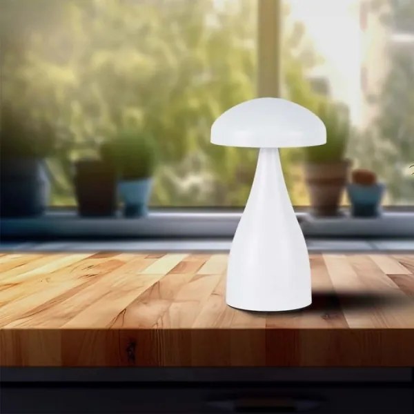 LED Stmievateľná dobíjacia stolná lampa LED/1W/5V 3000-6000K 1800 mAh biela