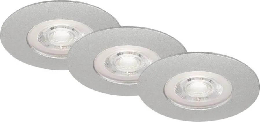 Briloner - SADA 3x LED Stmievateľné kúpeľňové svietidlo LED/4,9W/230V IP44