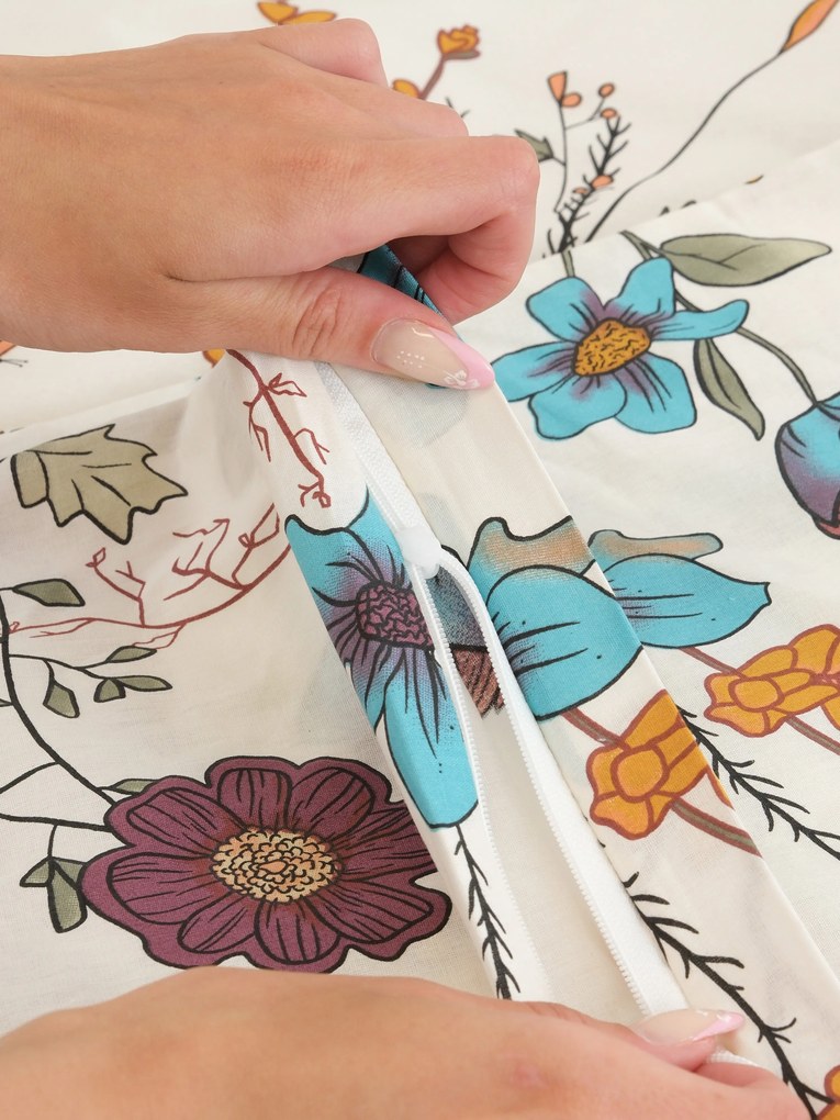 Bavlnená obliečka na vankúš Renforcé 40 × 60 cm - Veronika