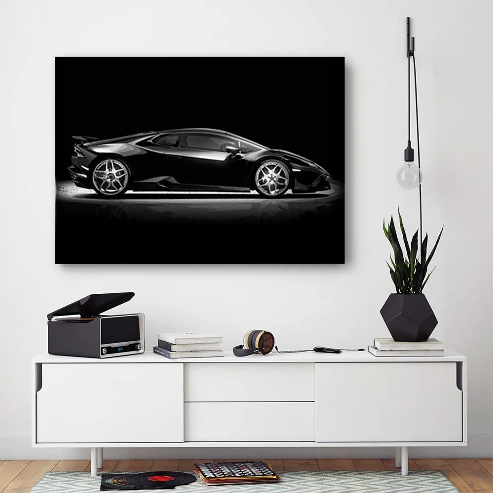 Gario Obraz na plátne Lamborghini Huracan EVO - Nikita Abakumov Rozmery: 120 x 80 cm