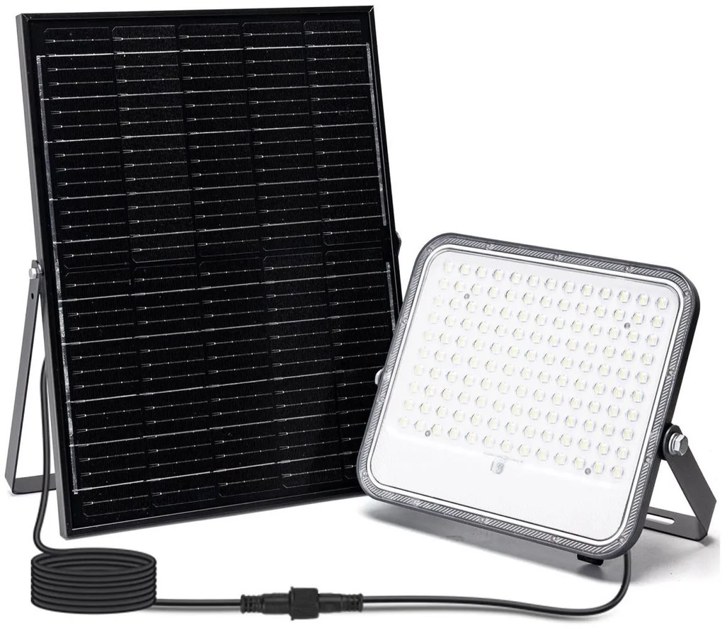 Aigostar - LED RGBW Stmievateľný solárny reflektor LED/200W/3,4V IP66 + DO