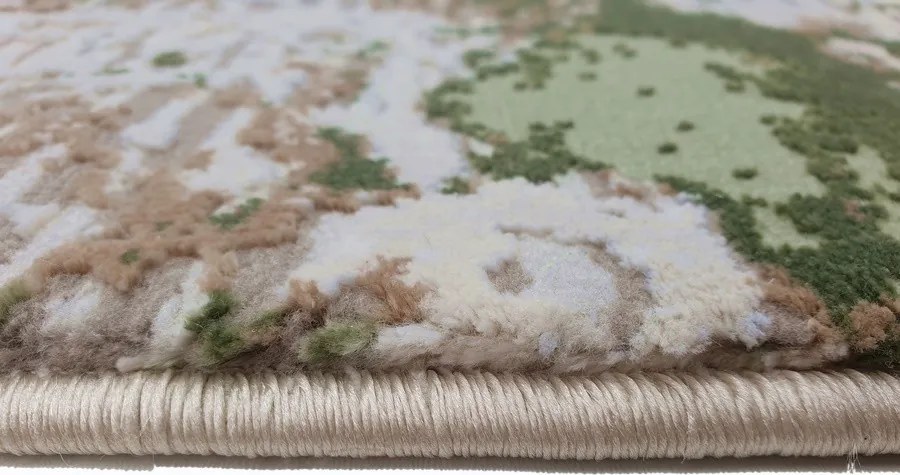 DC Koberec Exclusive 193 krémová zelená Rozmer: 80×150 cm