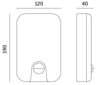 LED vonkajšie nástenné svietidlo s čidlom BAVANO LED/15W/230V 3000-5700K IP54