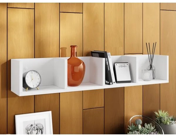Nástenná polica LOTIKO 17x95 cm biela