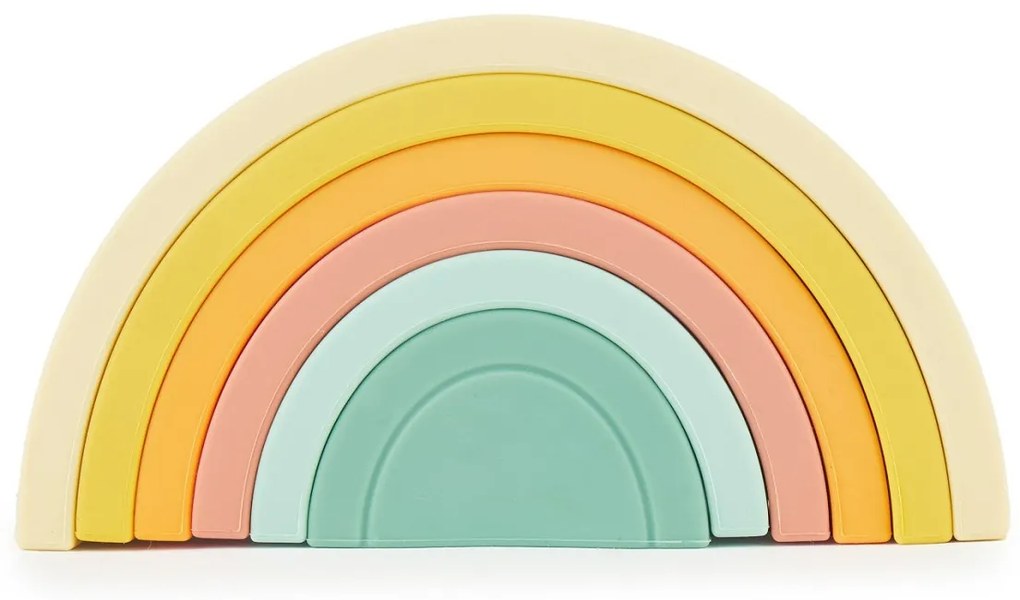 Bieco - Skladacia silikónová dúha - Tropical Vibes