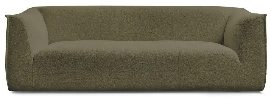 Zelená pohovka z textílie buklé 242 cm Giorgia – Bobochic Paris