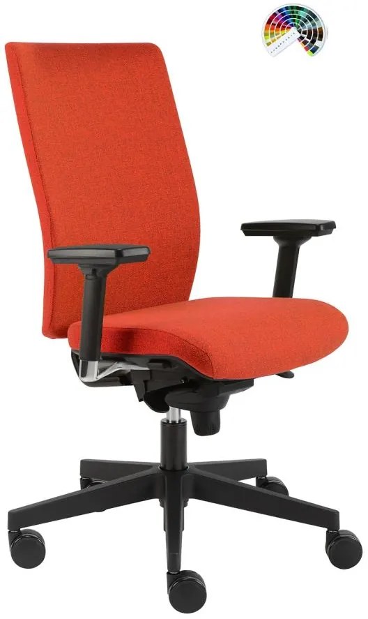 Kancelárska stolička KENT EXCLUSIVE čalúnenie CURA, LUCKY