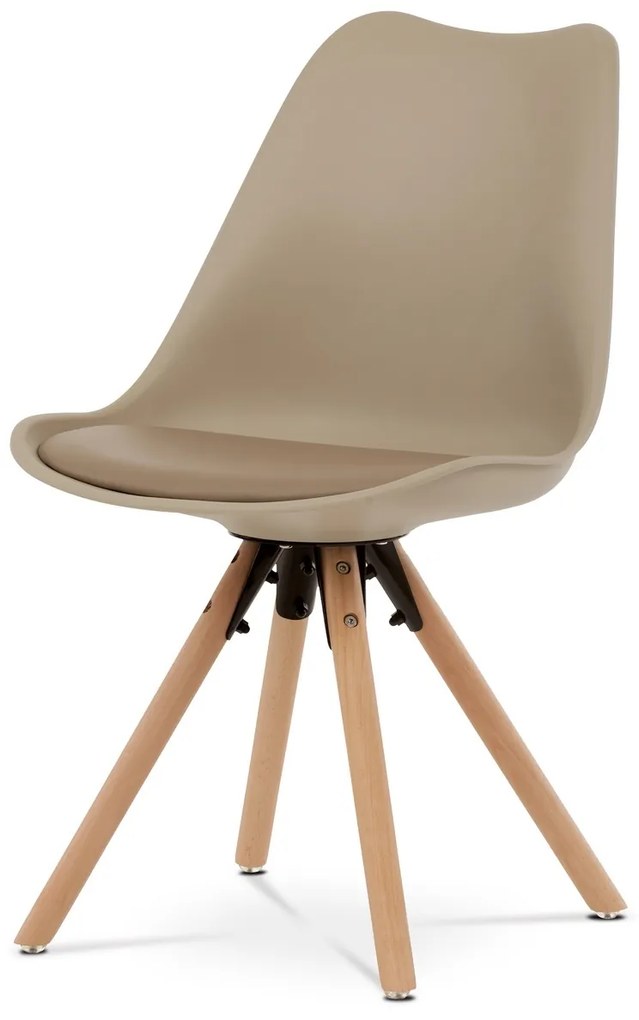 Jedálenská stolička CT-762 CAP, hnedá