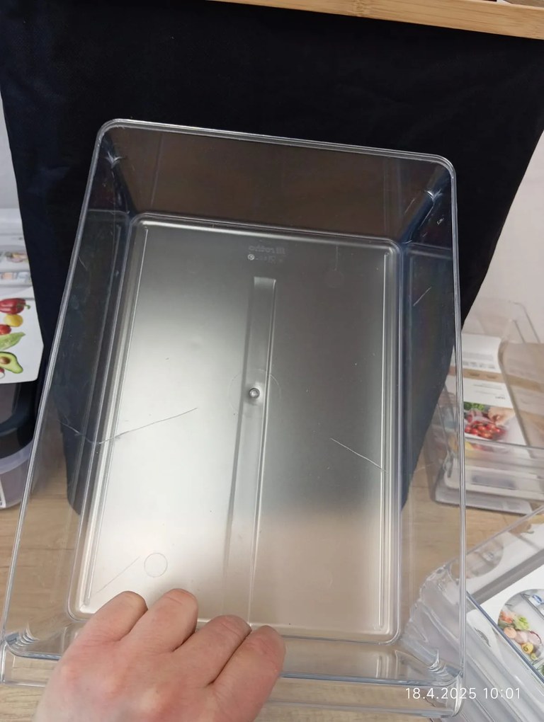 2. akosť - Organizér do chladničky Rotho LOFT FRIDGE, 5l - 31x22x9cm (prasklinky)