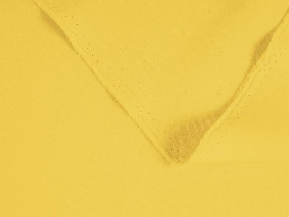 Biante Dekoračný oválny obrus Rongo RG-050 Svetlo žltý 120x180 cm