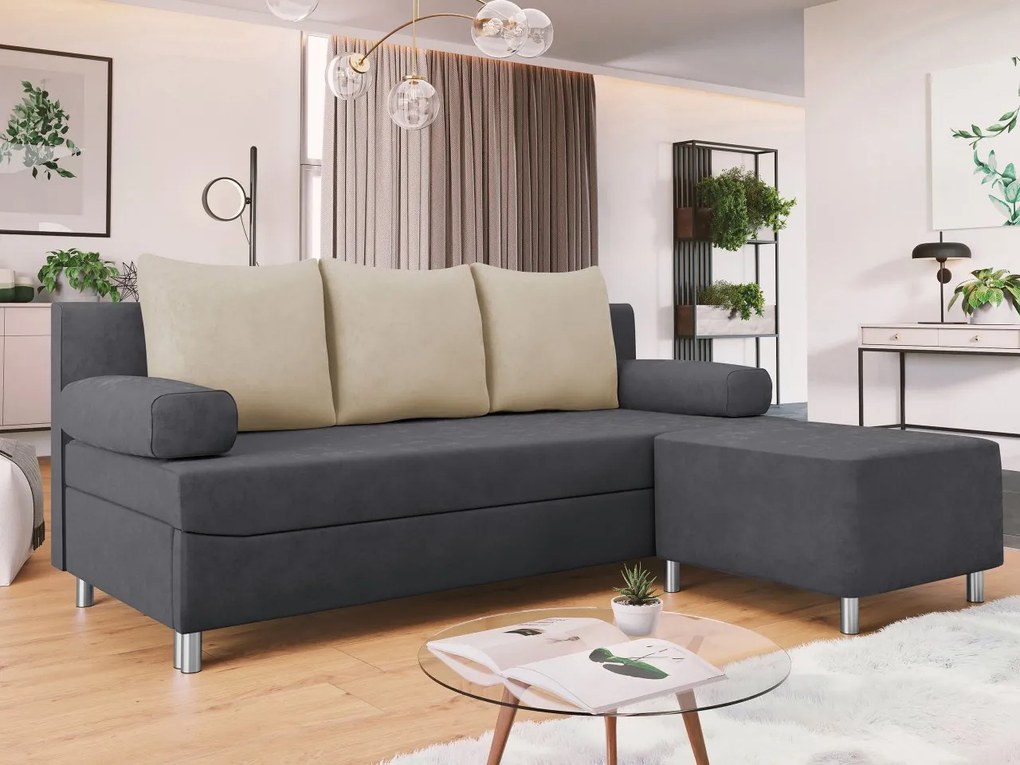 Pohovka Don s taburetkou, Dostupné poťahy: Lux 05 + Lux 06