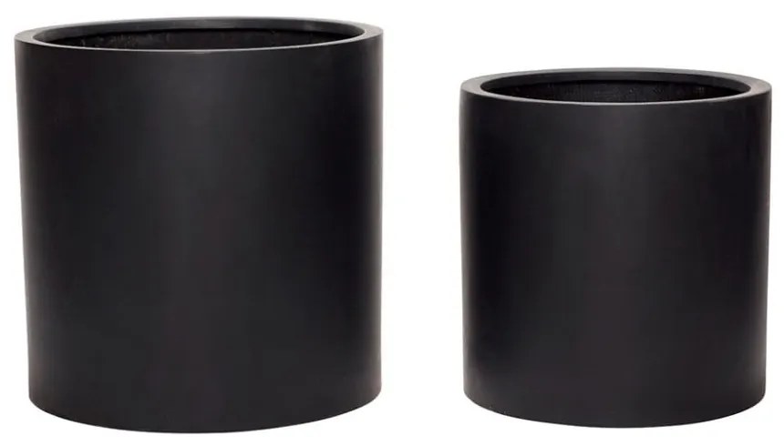 Súprava 2 kvetináčov Hübsch Benignus