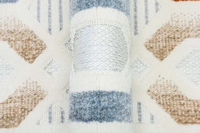 Koberec BROADWAY C0779 biely / sivý / krémový