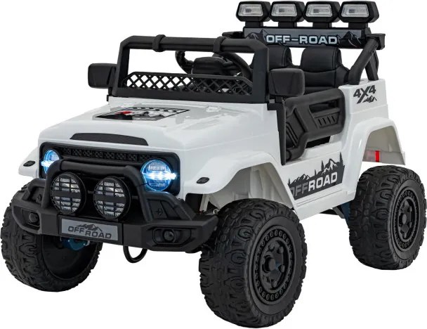 Elektrické autíčko Off-Road CLIMBER biele