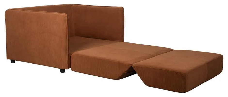 Oranžovohnedé kreslo Jopie – White Label