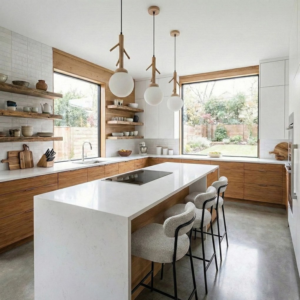 Toolight Toolight, stropné svietidlo 1xE27 APP1422-1CP, hnedá-biela, OSW-02415