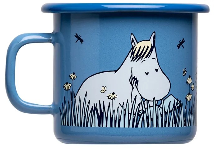 Hrnček Moomin Friends 0,25l, smalt / modrý