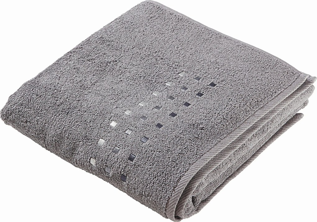 XXXLutz UTERÁK, 70/140 cm, antracitová Esposa - Kúpeľňový textil - 004893003306