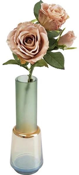 Chloe váza 26 cm zelená/modrá