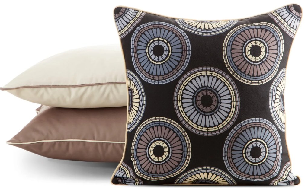 ZÁHRADNÁ VODEODOLNÁ OBLIEČKA NA VANKÚŠ GARDEN 45X45 CM VZOROVANÁ