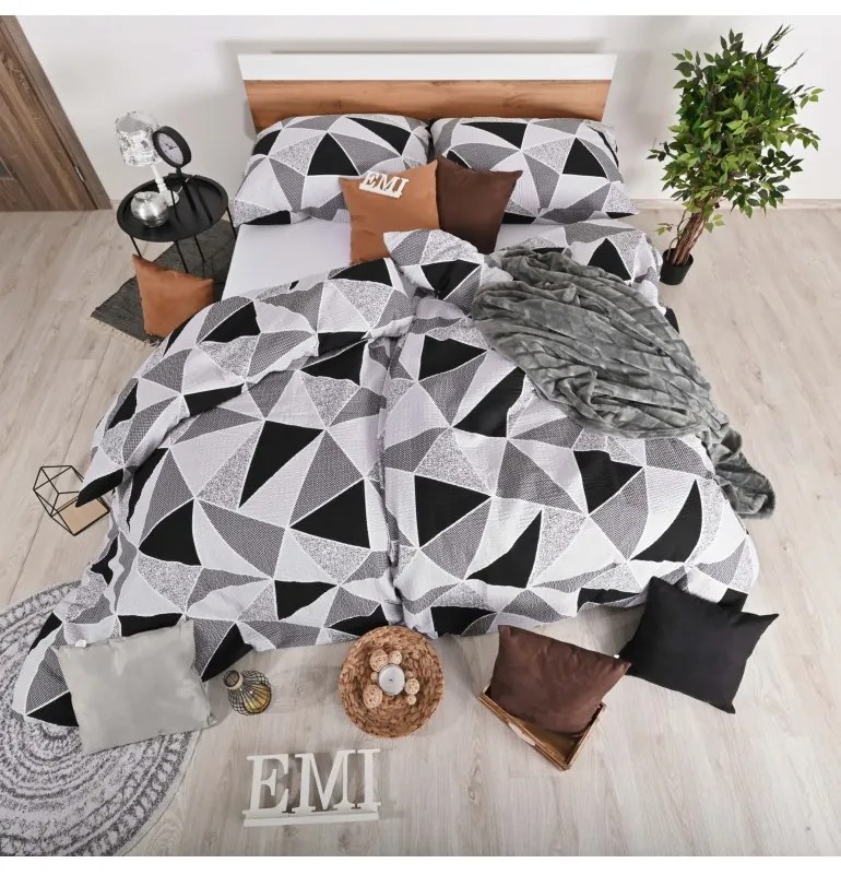 Obliečky bavlnené Vega EMI, Štandardný set jednolôžko obsahuje 1x 140x200 + 1x 70x90