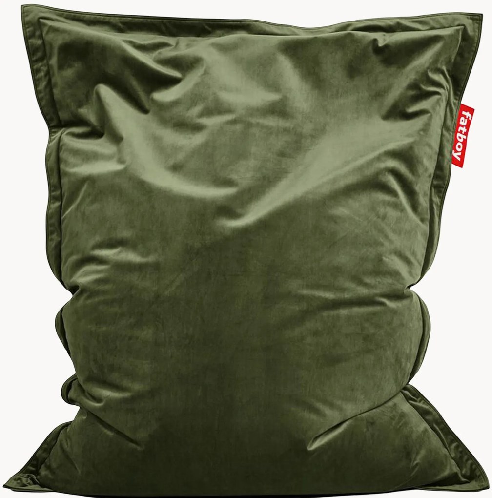 Zamatový sedací vak Original Slim