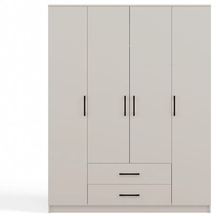 Šatníková skriňa Romana 160 cm kašmír