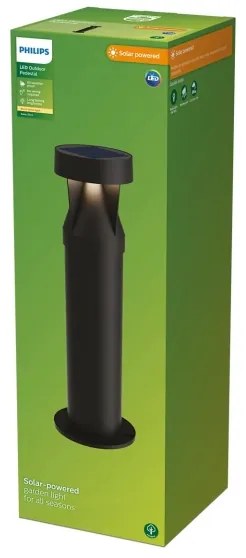 Philips - LED Solárna lampa AVERY LED/1,8W/3,7V 2700K IP44