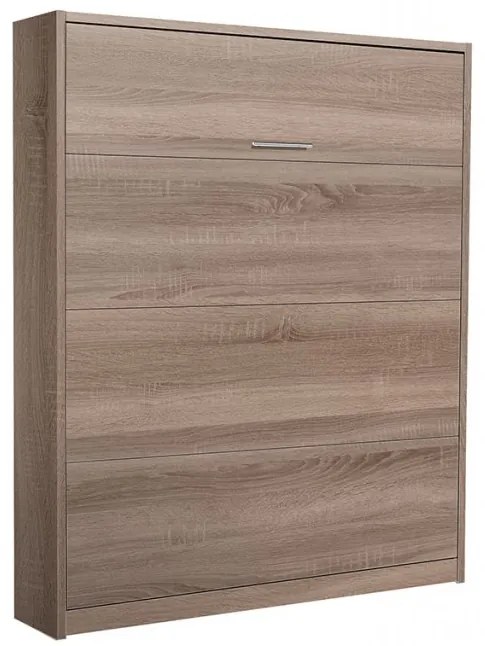 Nabytekmorava Sklápacia posteľ VS 3054 P - 200x160 cm farba lamina: dub sonoma tmavá