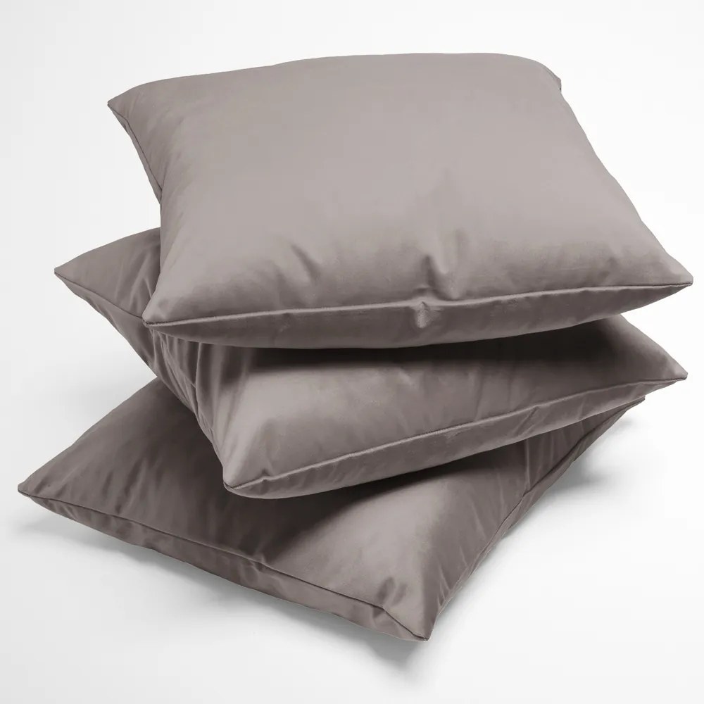 Biante Zamatová obliečka na vankúš Velvet Prémium SVP-015 Latte 30 x 50 cm