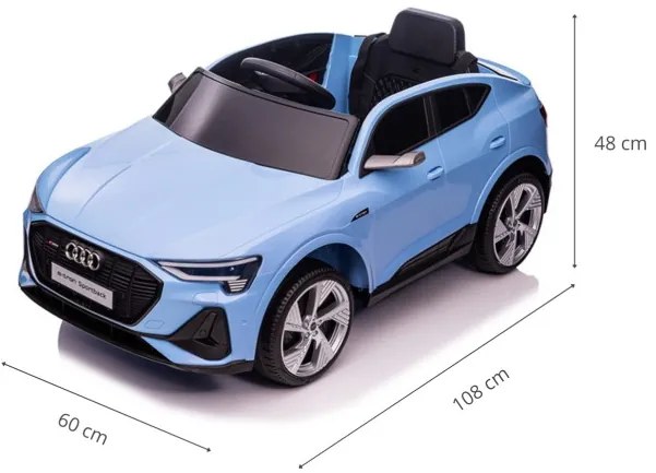 Elektrické autíčko Audi E-Tron Sportback 4x4 modré