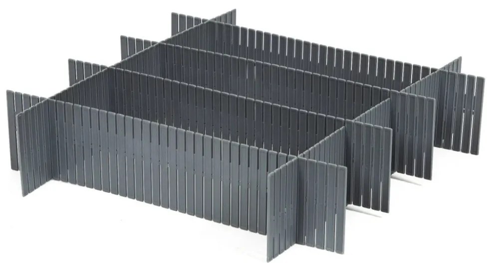 Compactor Organizér do zásuvky Free, sivá