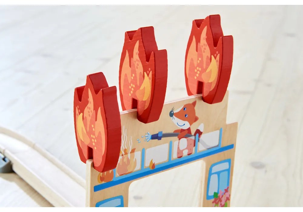 Guľôčková dráha Kullerbü - Hasičská stanica