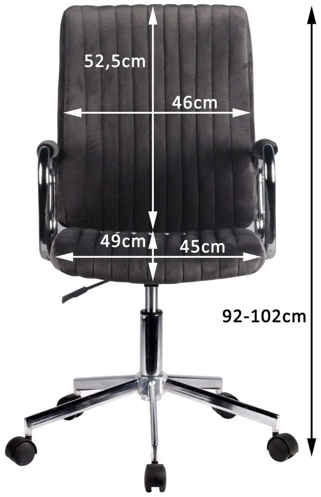 Čalúnené kancelárske kreslo FD-24 fľaša zelená