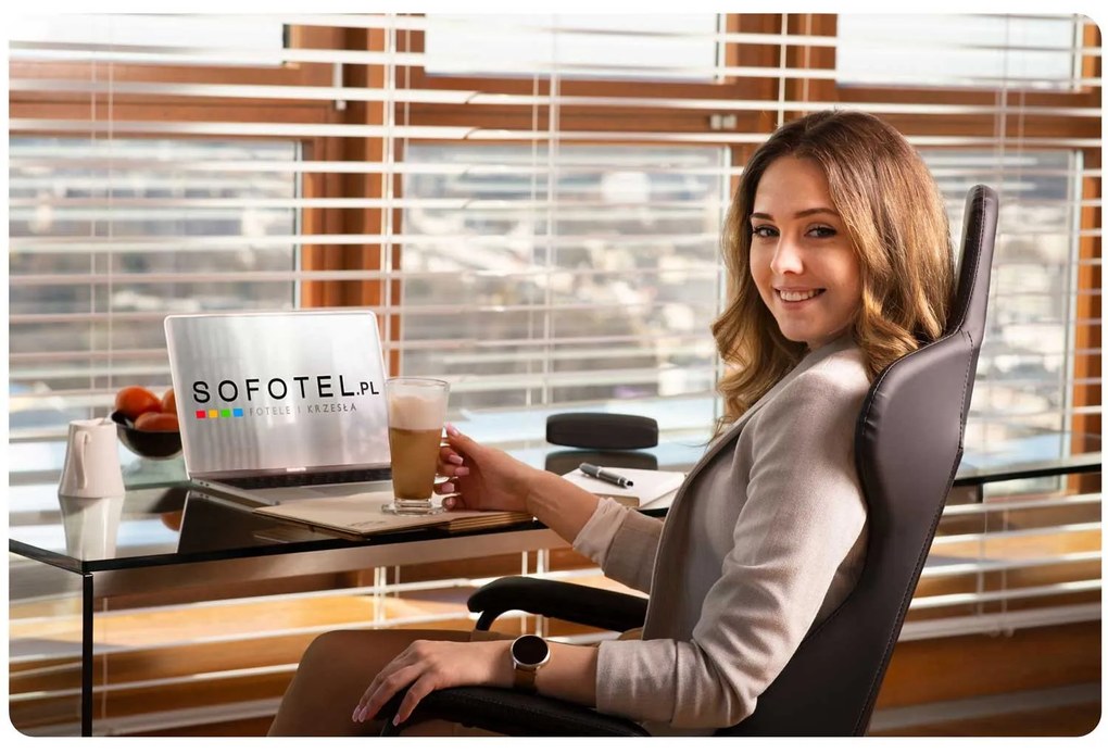 Kancelárska stolička Sofotel Verona 2581 - čierna